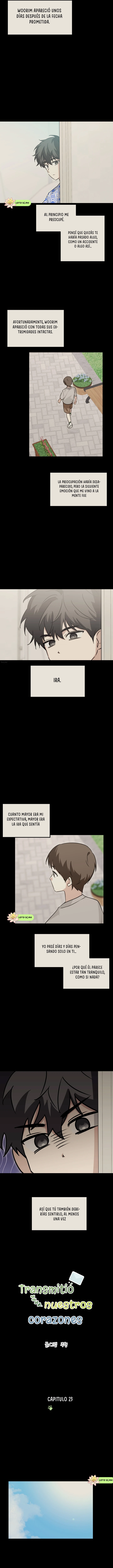 transmitio nuestros corazones capítulo 23, página 3