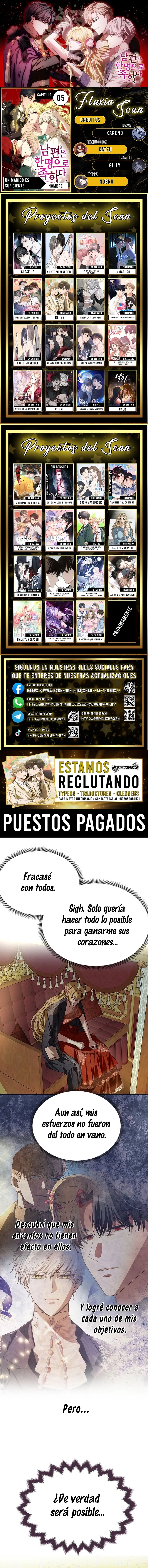 Un marido es suficiente capítulo 5, página 1