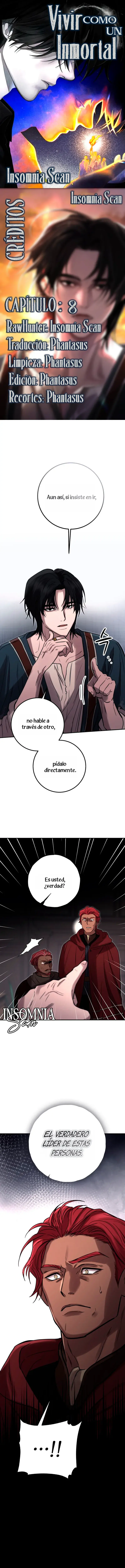 Vivir Como Un Inmortal capítulo 8, página 1