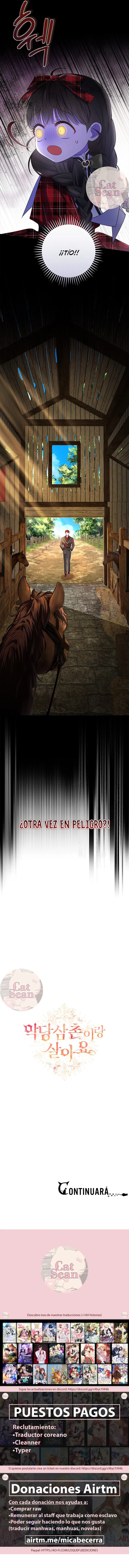 Vivo con mi tio villano capítulo 2, página 18