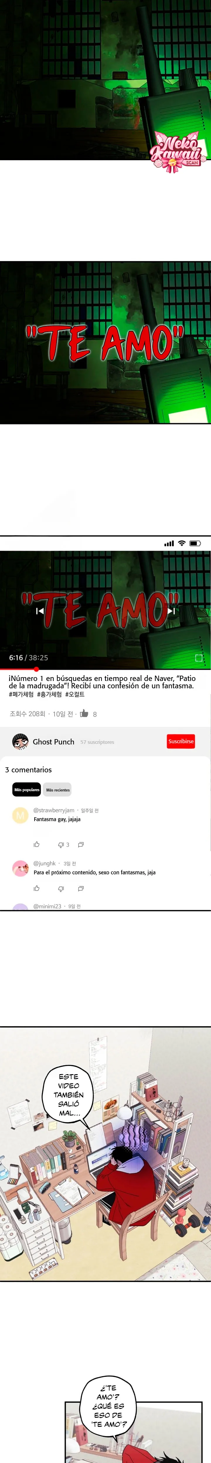 Les cuento la historia de cuando un fantasma me confesó su amor capítulo 1, página 10