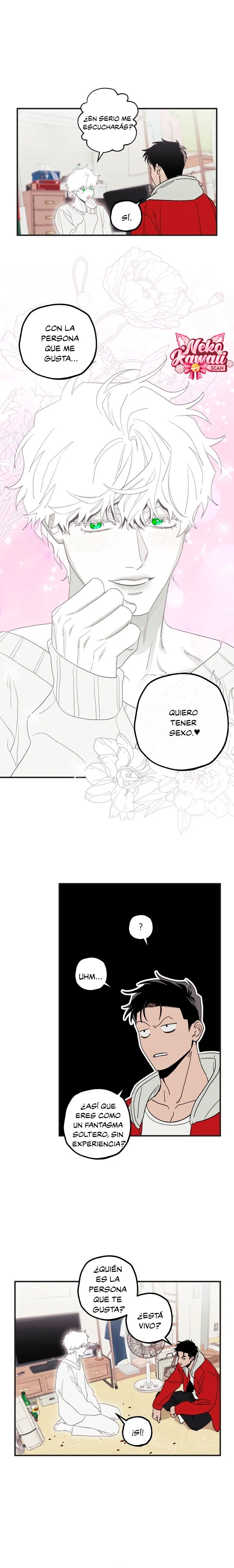 Les cuento la historia de cuando un fantasma me confesó su amor capítulo 1, página 16