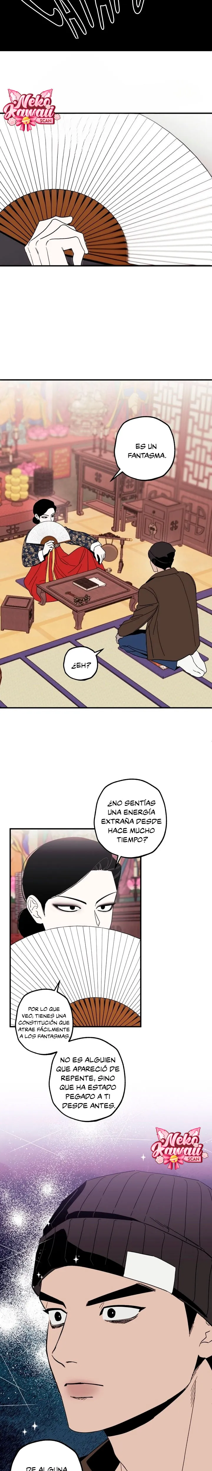 Les cuento la historia de cuando un fantasma me confesó su amor capítulo 1, página 5