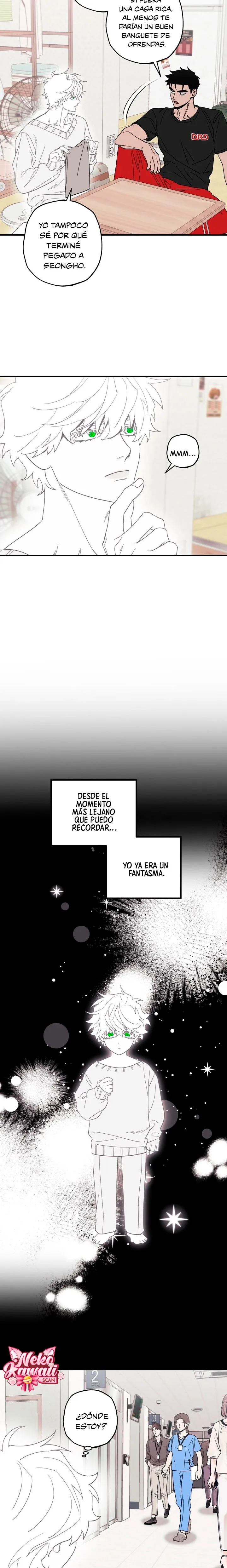 Les cuento la historia de cuando un fantasma me confesó su amor capítulo 4, página 10