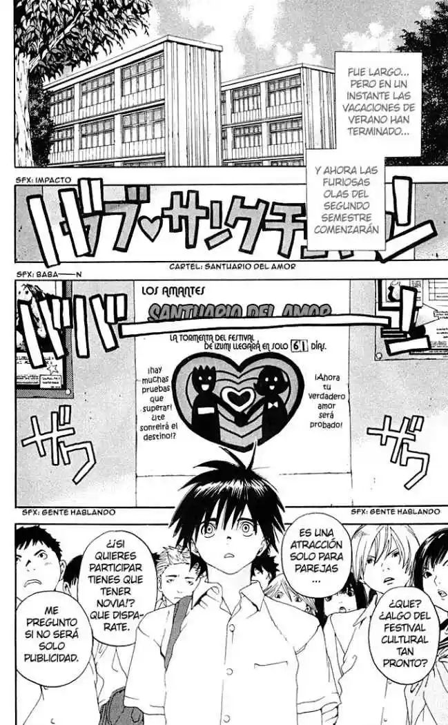 Ichigo 100% capítulo 139, página 3
