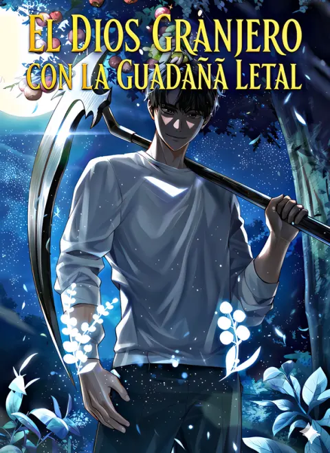 Portada de El dios granjero con la guadaña letal