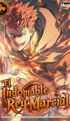 Portada de El Indomable Rey Marcial