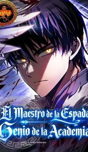Portada de El maestro de la espada Genio de la academia