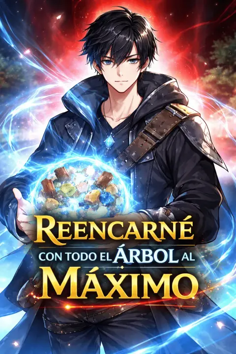 Portada de Reencarne con todo mi arbol al maximo