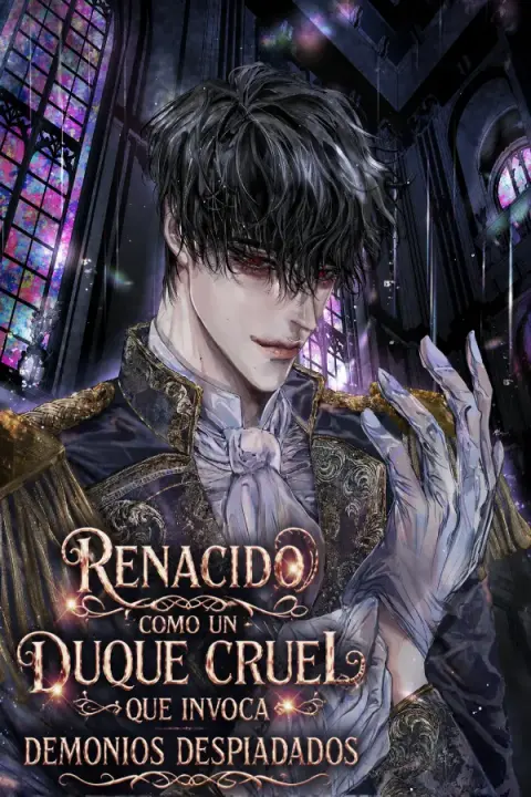Portada de Renacido con el duque que invoca demonios